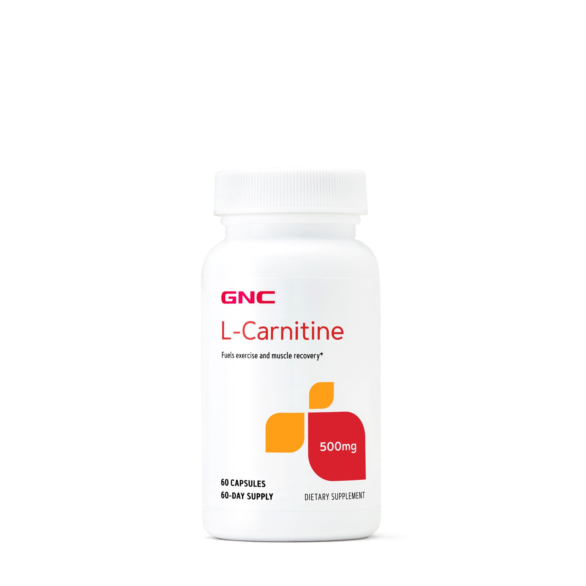 L-Carnitine 500 MG - 60 Count (60 Servings) | GNC